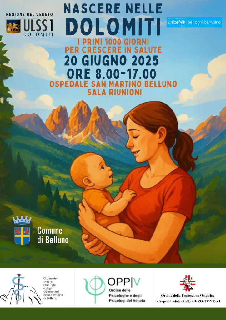 Clicca per accedere all'articolo Convegno "Nascere nelle Dolomiti"